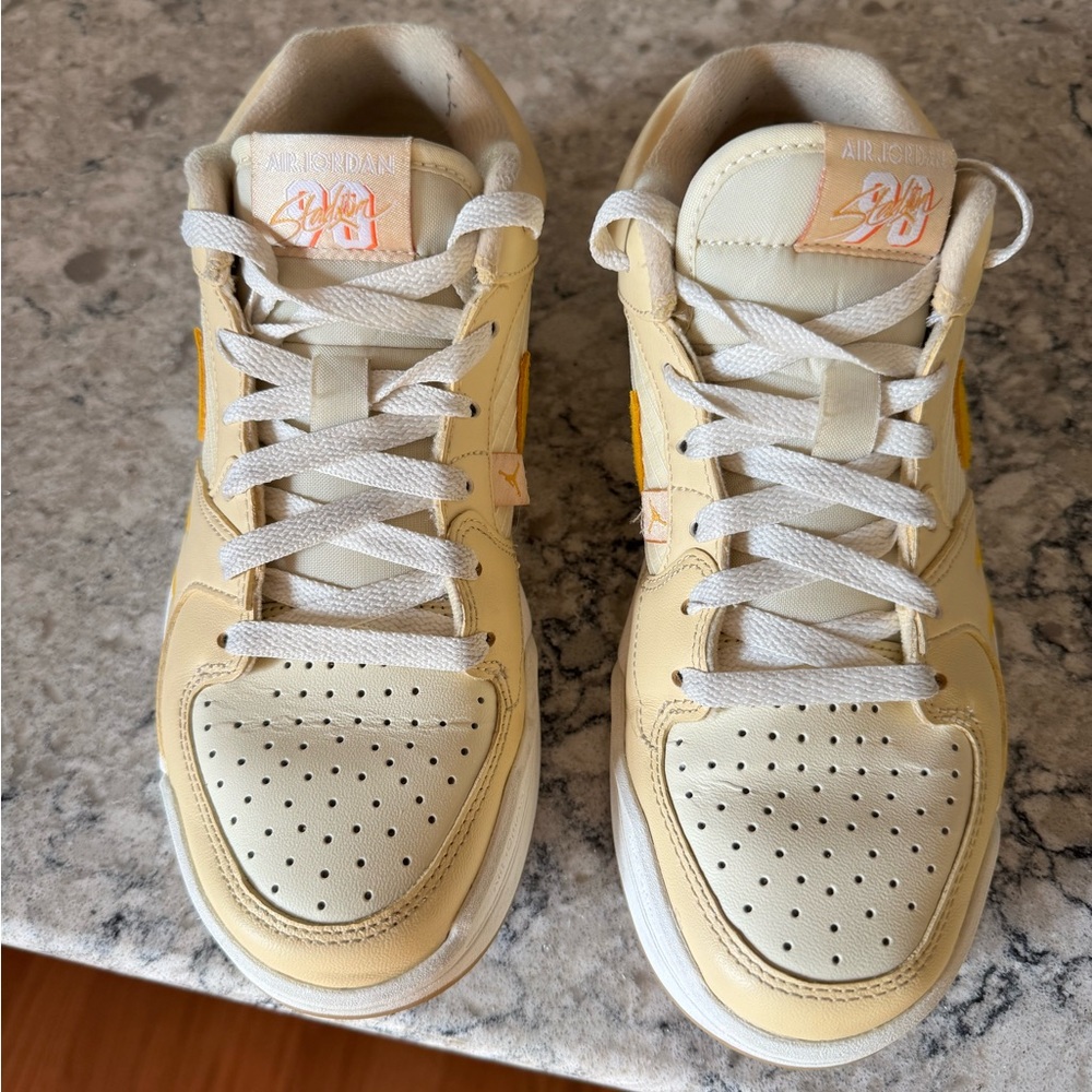 Nike Jordan Stadium 90 Cream Sneakers size 7.5 women